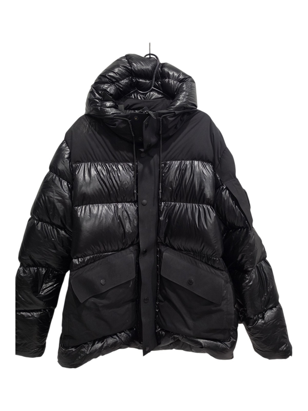 RUDSAK The Cloud Puffer Black Down Hooded Jacket Luxury Winter Coat